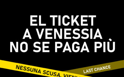 A Venezia il ticket non si paga